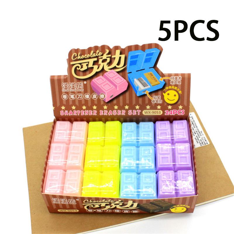 Креативная точилка для шоколадных карандашей с резиновым ластиком для детей, студентов, кавайный канцелярский набор, школьные и офисные принадлежности 5pcs
Креативная точилка для шоколадных карандашей с резиновым ластиком для детей, студентов, кавайный канцелярский набор, школьные и офисные принадлежности 5pcs