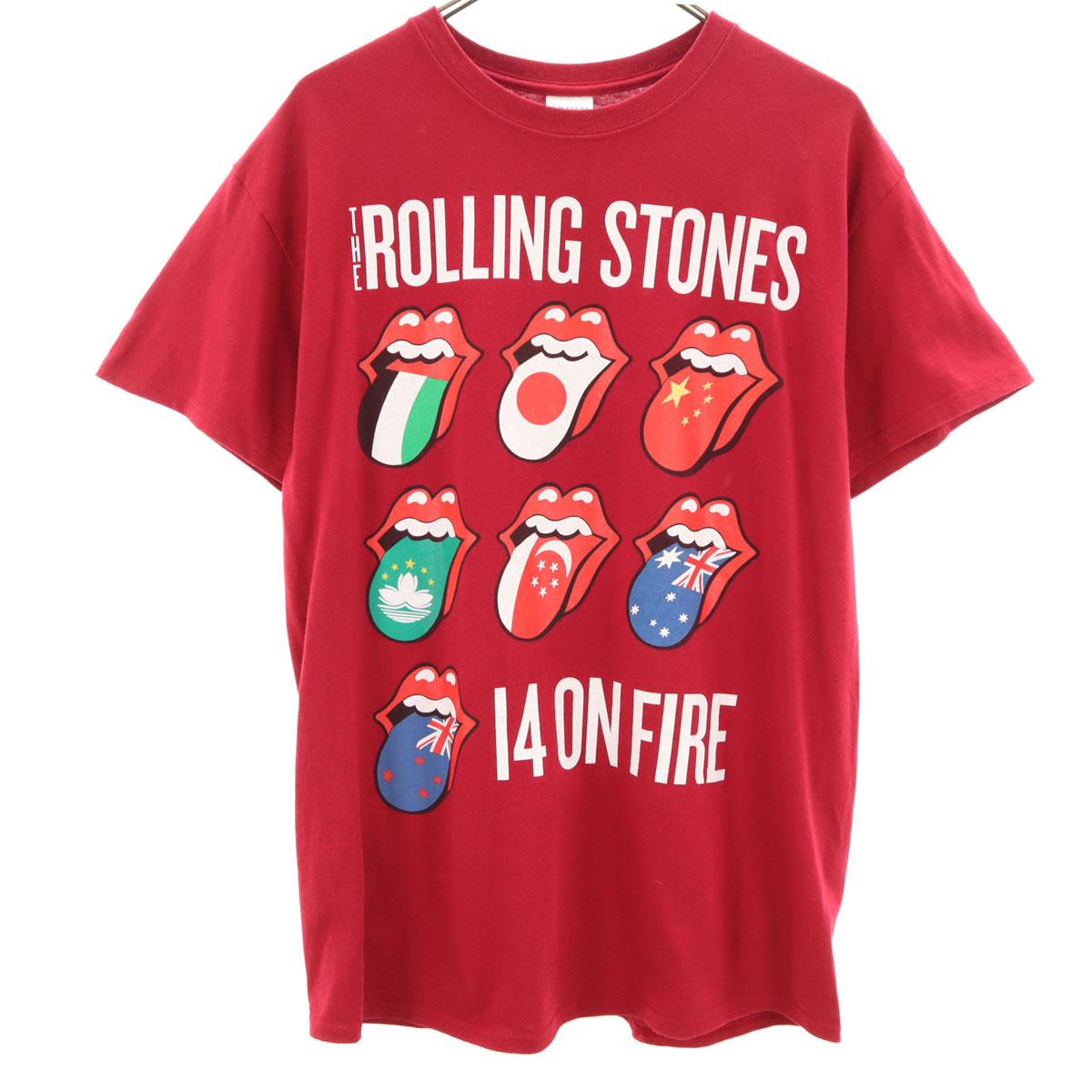GILDAN 2014 Tour The Rolling Stones Print Short sleeve T-shirt M Red Men s Used
GILDAN 2014 Tour The Rolling Stones Print Short sleeve T-shirt M Red Men s Used
