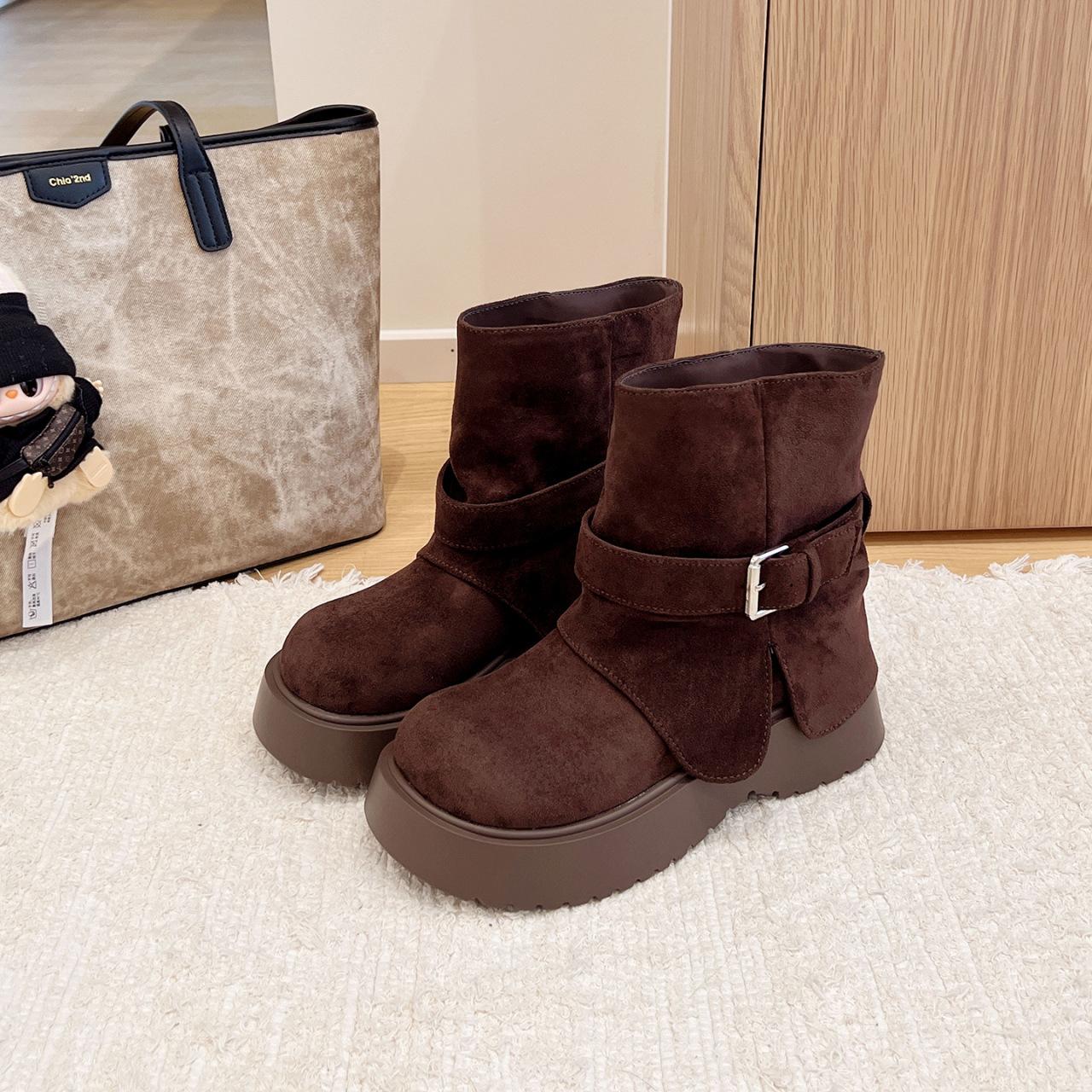 British Martin boots women s 2025 new autumn retro trousers stacking boots small thick-soled black short boots 40 темно-коричневого
British Martin boots women s 2025 new autumn retro trousers stacking boots small thick-soled black short boots 40 темно-коричневого