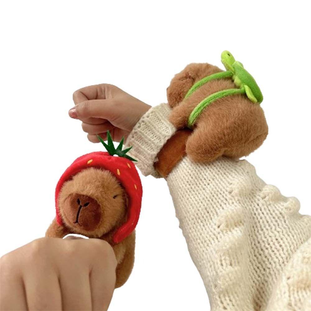 Wrist Style Plush Doll Slap Bracelet Capybara Capybara Plush Wrist Band Christmas Toy белый
Wrist Style Plush Doll Slap Bracelet Capybara Capybara Plush Wrist Band Christmas Toy белый
