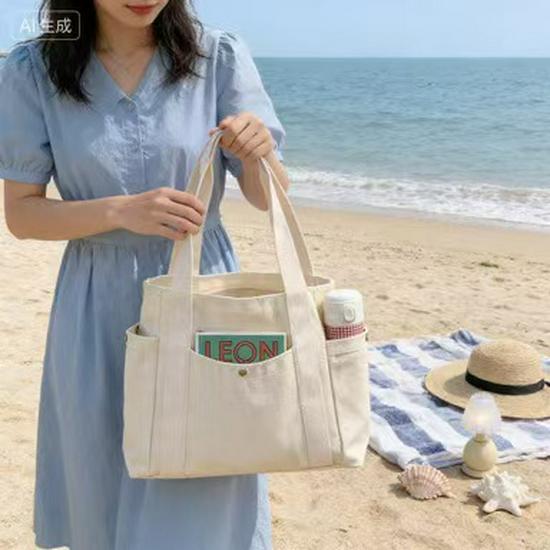 Women s Canvas Shoulder Bag - Versatile, Large Capacity, Multifunctional Handbag for Commuting and Students
Women s Canvas Shoulder Bag - Versatile, Large Capacity, Multifunctional Handbag for Commuting and Students