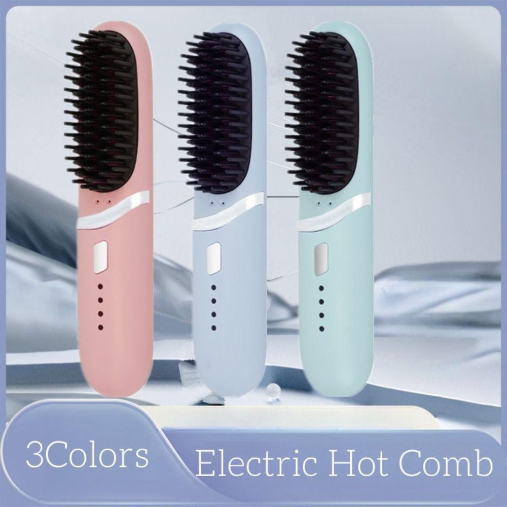 Straight Roll Dual-Purpose Heating Straightening Comb Negative Ion Electric Hot Comb Hair Stylish зелений
Straight Roll Dual-Purpose Heating Straightening Comb Negative Ion Electric Hot Comb Hair Stylish зелений