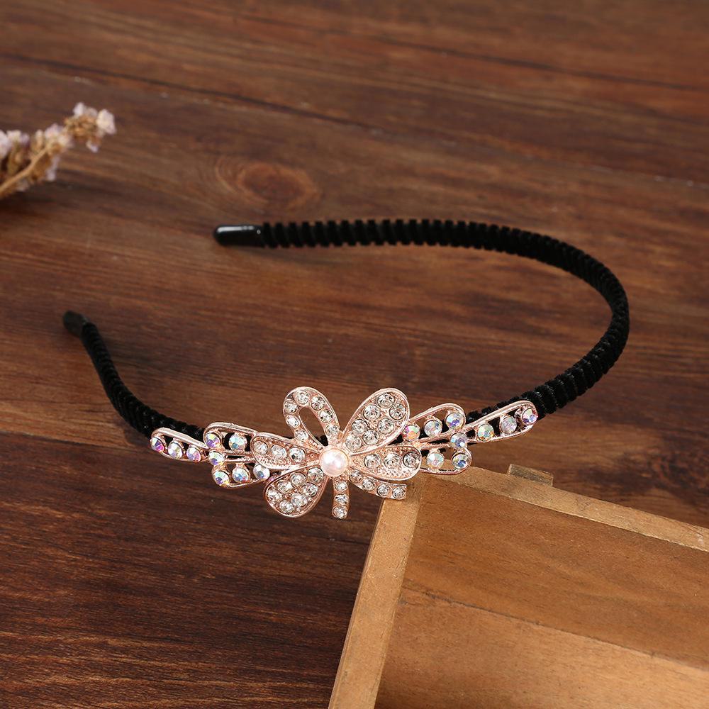 Корейская повязка на голову с бабочкой из стразов для женщин, аксессуар для волос Type A
Корейская повязка на голову с бабочкой из стразов для женщин, аксессуар для волос Type A