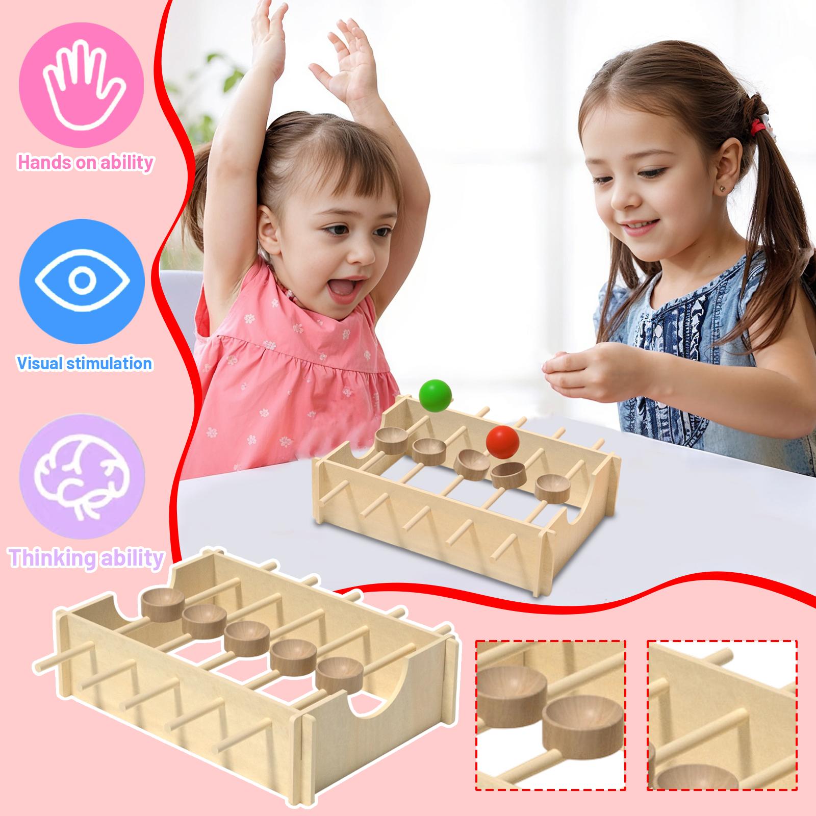 Rotating Rolling Ball Tabletop Game - Hand-Eye Coordination & Focus Skill Toy For Kids One Size
Rotating Rolling Ball Tabletop Game - Hand-Eye Coordination & Focus Skill Toy For Kids One Size