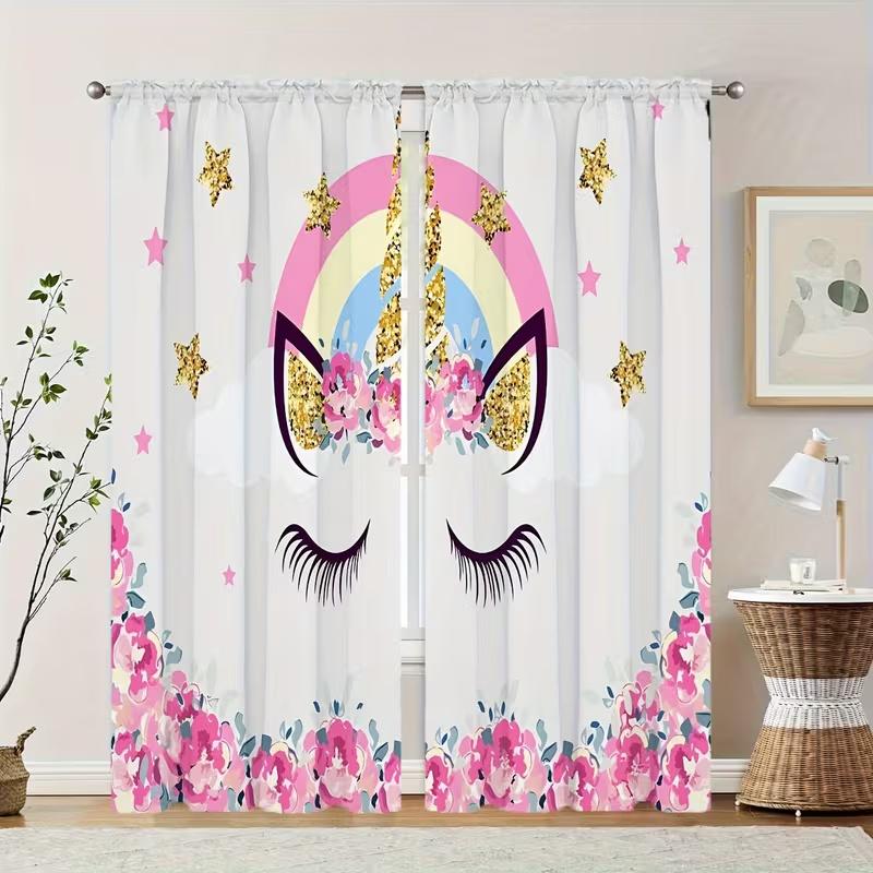 Kitten Eyelashes Print Curtains Suitable Bedroom Living Room Kitchen Decoration Home Window Curtain Set Of 2 Made Polyester Washable Area Ready W100*H70(CM)-Rod Pocket&1PCS
Kitten Eyelashes Print Curtains Suitable Bedroom Living Room Kitchen Decoration Home Window Curtain Set Of 2 Made Polyester Washable Area Ready W100*H70(CM)-Rod Pocket&1PCS