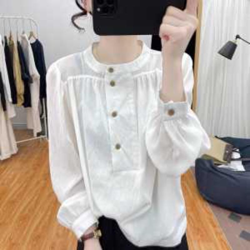 Осенняя Литературная Ретро Дизайн Воротник-стойка Свободная Рубашка с Длинным Рукавом Женские Топы Новая Тренд Рубашка с Рукавами-буфами L белый
Осенняя Литературная Ретро Дизайн Воротник-стойка Свободная Рубашка с Длинным Рукавом Женские Топы Новая Тренд Рубашка с Рукавами-буфами L белый