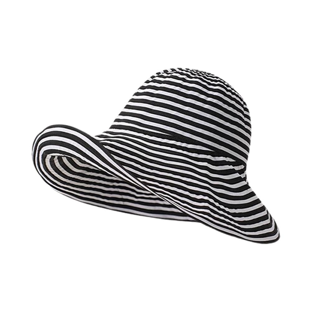 Vintage Stripe Wide Brim Bucket Hat for Women Foldable Casual Outdoor Sun Hat UV Protection Summer Beach Travel Cap One size чорний
Vintage Stripe Wide Brim Bucket Hat for Women Foldable Casual Outdoor Sun Hat UV Protection Summer Beach Travel Cap One size чорний