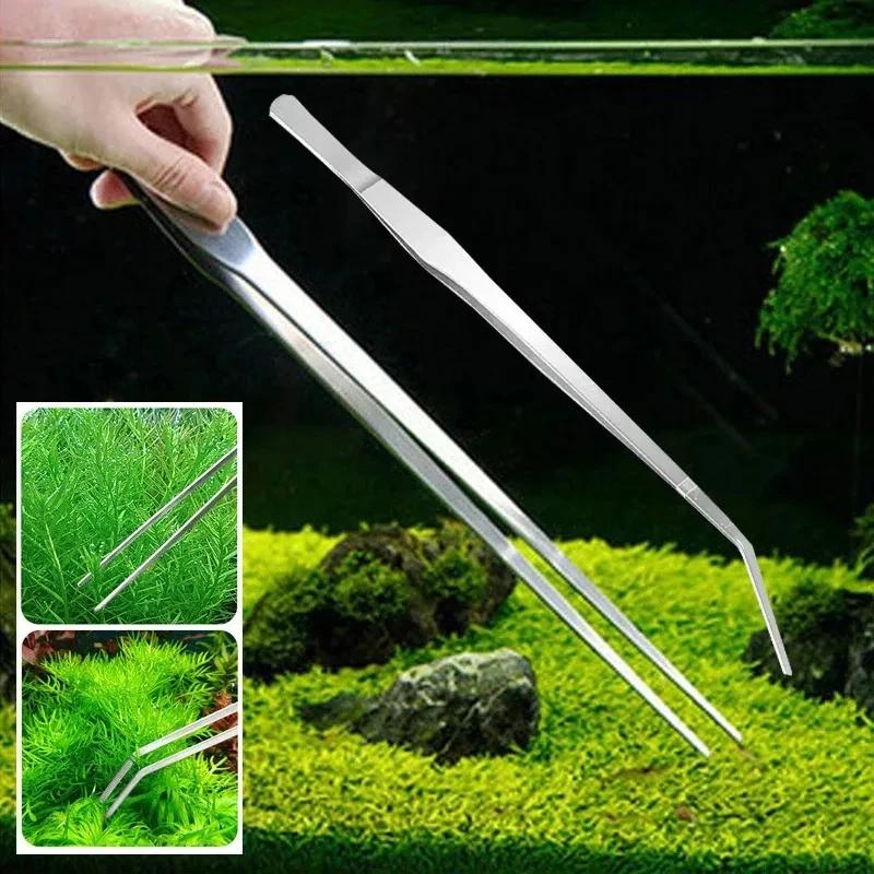 38cm Stainless Steel Aquarium Tweezers-Multipurpose Straight&Curved Forceps for Aquascape, Planting-Essential Fish Tank tools 38CM
38cm Stainless Steel Aquarium Tweezers-Multipurpose Straight&Curved Forceps for Aquascape, Planting-Essential Fish Tank tools 38CM