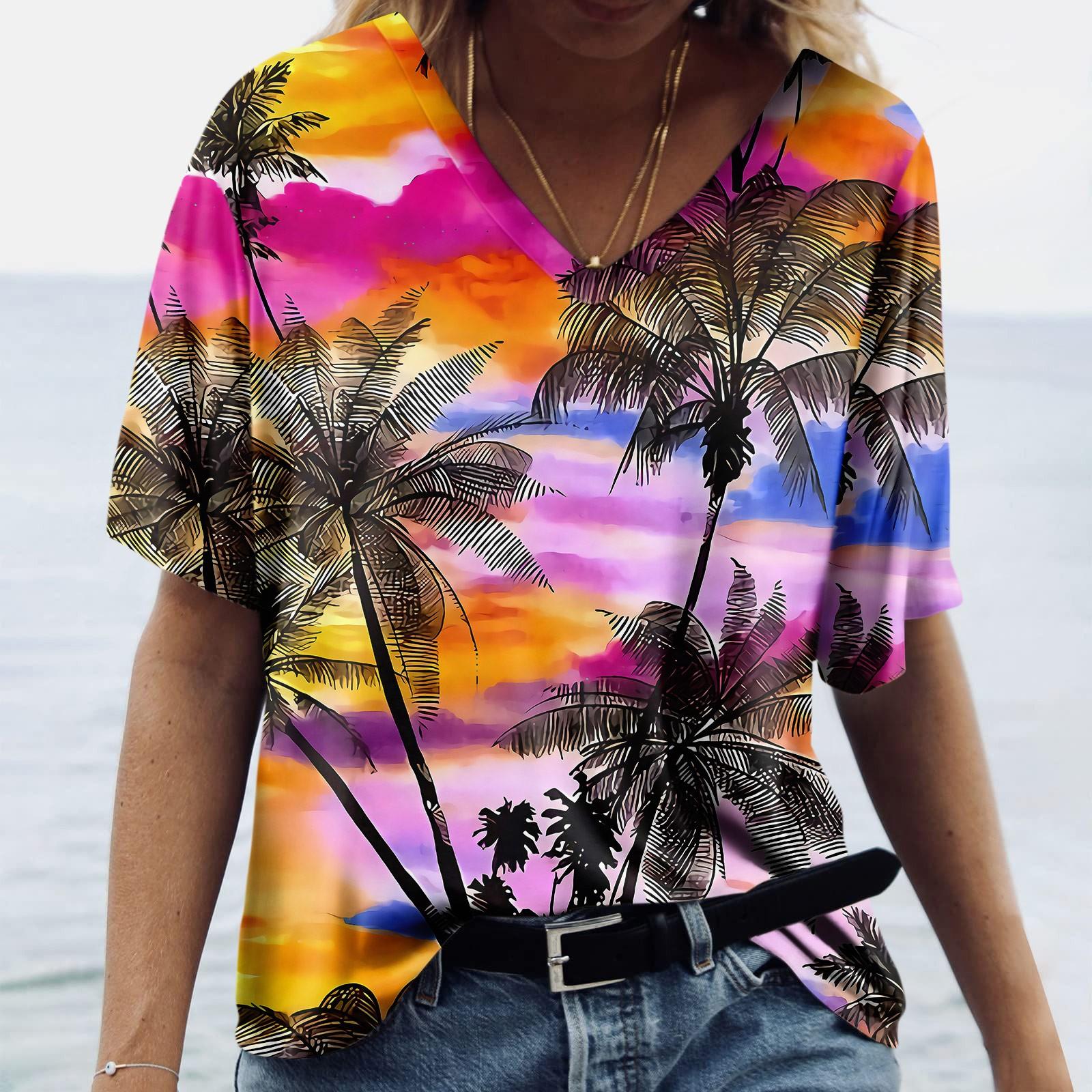 Женская модная повседневная блузка с V-образным вырезом и коротким рукавом с принтом XXXL зелёный
Женская модная повседневная блузка с V-образным вырезом и коротким рукавом с принтом XXXL зелёный