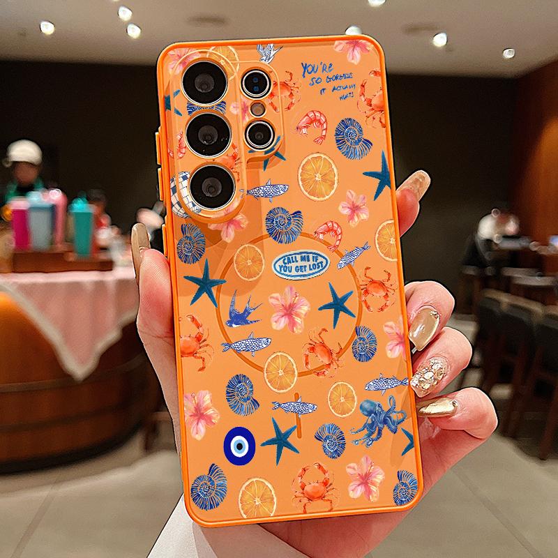 Чехол с принтом Акула и Морские Рыбы для Samsung S26 Edge S25 FE S24 Plus S23 S22 Ultra A15 A16 A17 A35 A36 A37 A54 A55 A56 A57 5G Магнитный Гибридный Матовый Чехол Samsung A34 5G оранжевый
Чехол с принтом Акула и Морские Рыбы для Samsung S26 Edge S25 FE S24 Plus S23 S22 Ultra A15 A16 A17 A35 A36 A37 A54 A55 A56 A57 5G Магнитный Гибридный Матовый Чехол Samsung A34 5G оранжевый