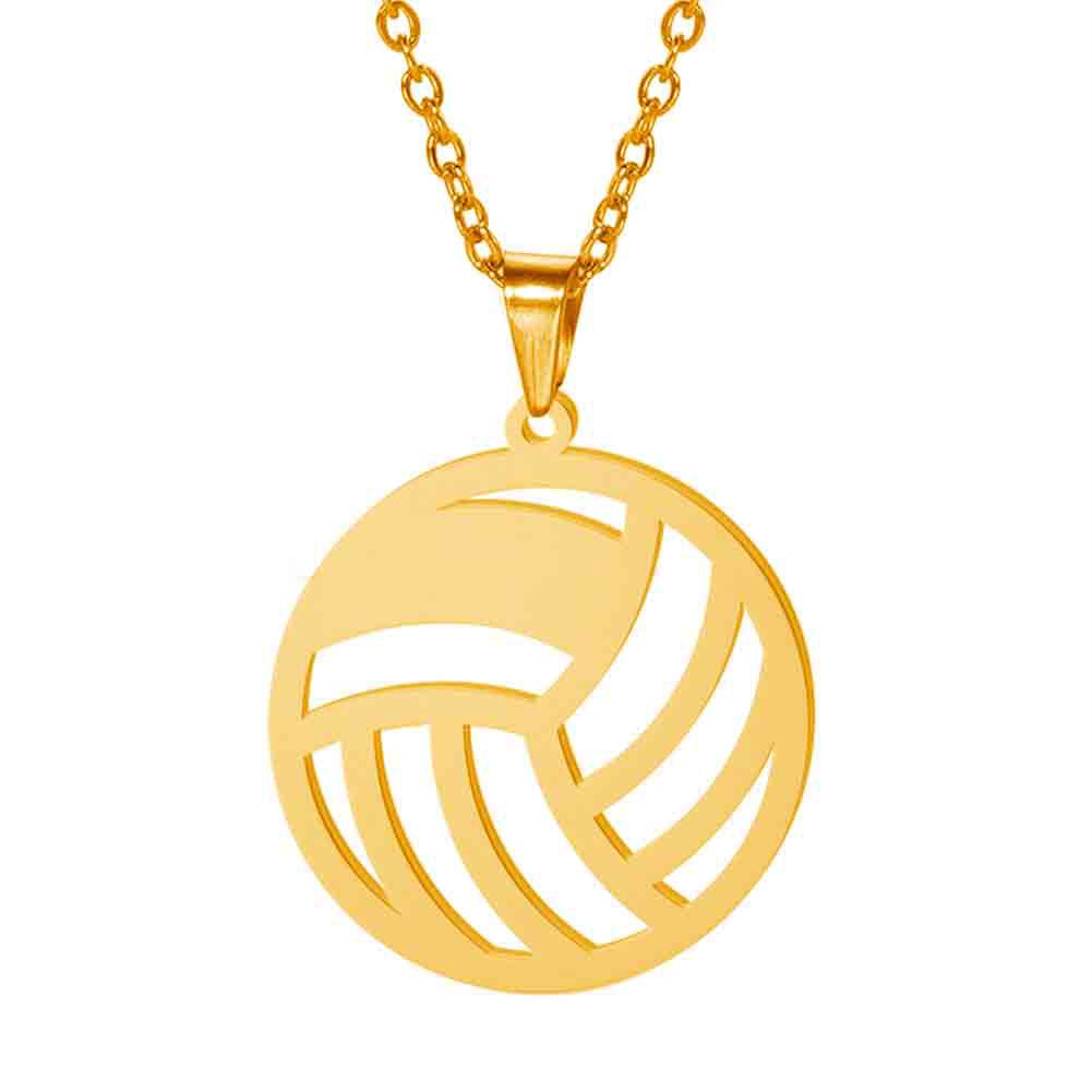 Fashion Hollow Volleyball Pendant Necklace Hip Hop Accessory Versatile Jewelry золотий
Fashion Hollow Volleyball Pendant Necklace Hip Hop Accessory Versatile Jewelry золотий