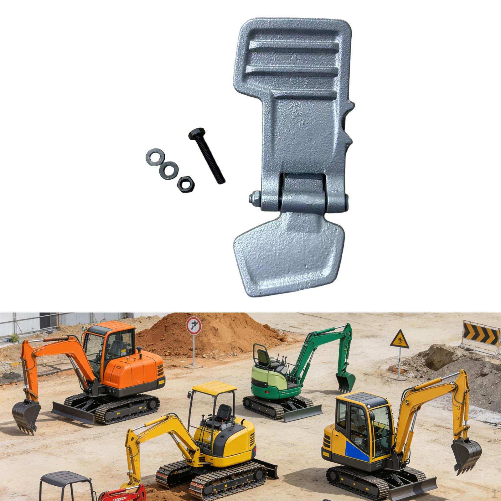 2 Pieces Cast Iron Mini Excavator Pedal Replacement, Quick Installation with Fixing Kit, Suitable Left Mount
2 Pieces Cast Iron Mini Excavator Pedal Replacement, Quick Installation with Fixing Kit, Suitable Left Mount