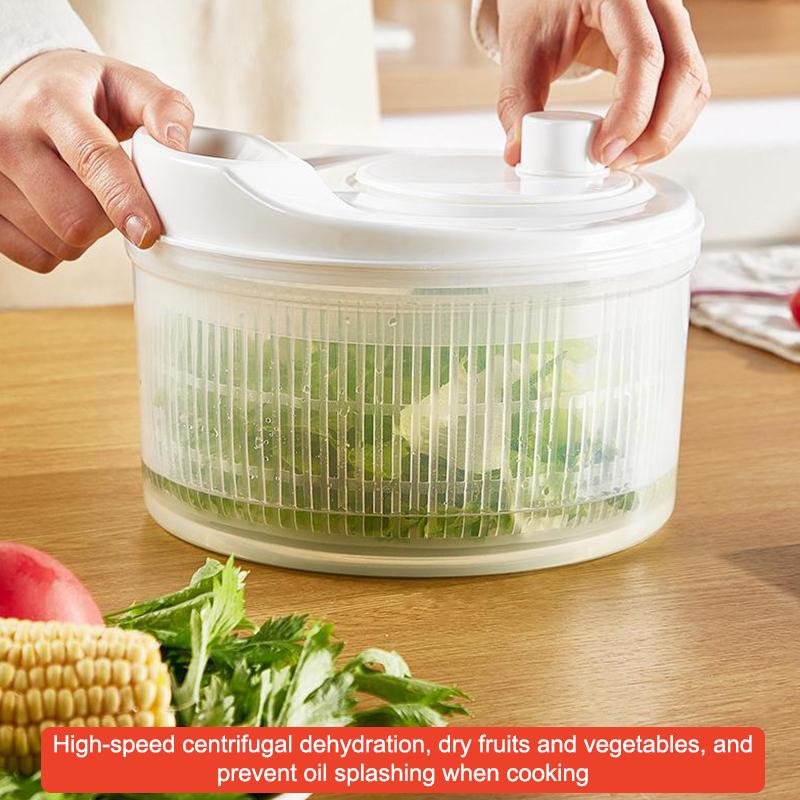 Multifunction Manual Salad Spinner Dryer Vegetable Fruit Food Dehydrator Quick Drying Kitchen Household Vegetable Dehydrator 1 pcs
Multifunction Manual Salad Spinner Dryer Vegetable Fruit Food Dehydrator Quick Drying Kitchen Household Vegetable Dehydrator 1 pcs