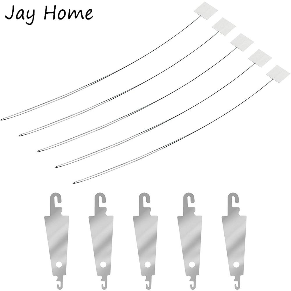 5Pcs 20cm Long Needle Threader Embroidery Cross Stitch Needle Threading Tools with 5 Metal Needle Threaders for DIY Sewing Craft
5Pcs 20cm Long Needle Threader Embroidery Cross Stitch Needle Threading Tools with 5 Metal Needle Threaders for DIY Sewing Craft