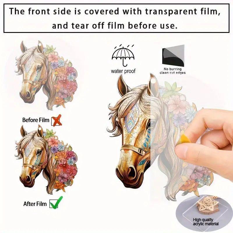 Vintage Floral Horse Christmas Hanging Ornaments Acrylic Horse Pendant Decorations For Xmas Tree Home Decor 1Pc
Vintage Floral Horse Christmas Hanging Ornaments Acrylic Horse Pendant Decorations For Xmas Tree Home Decor 1Pc