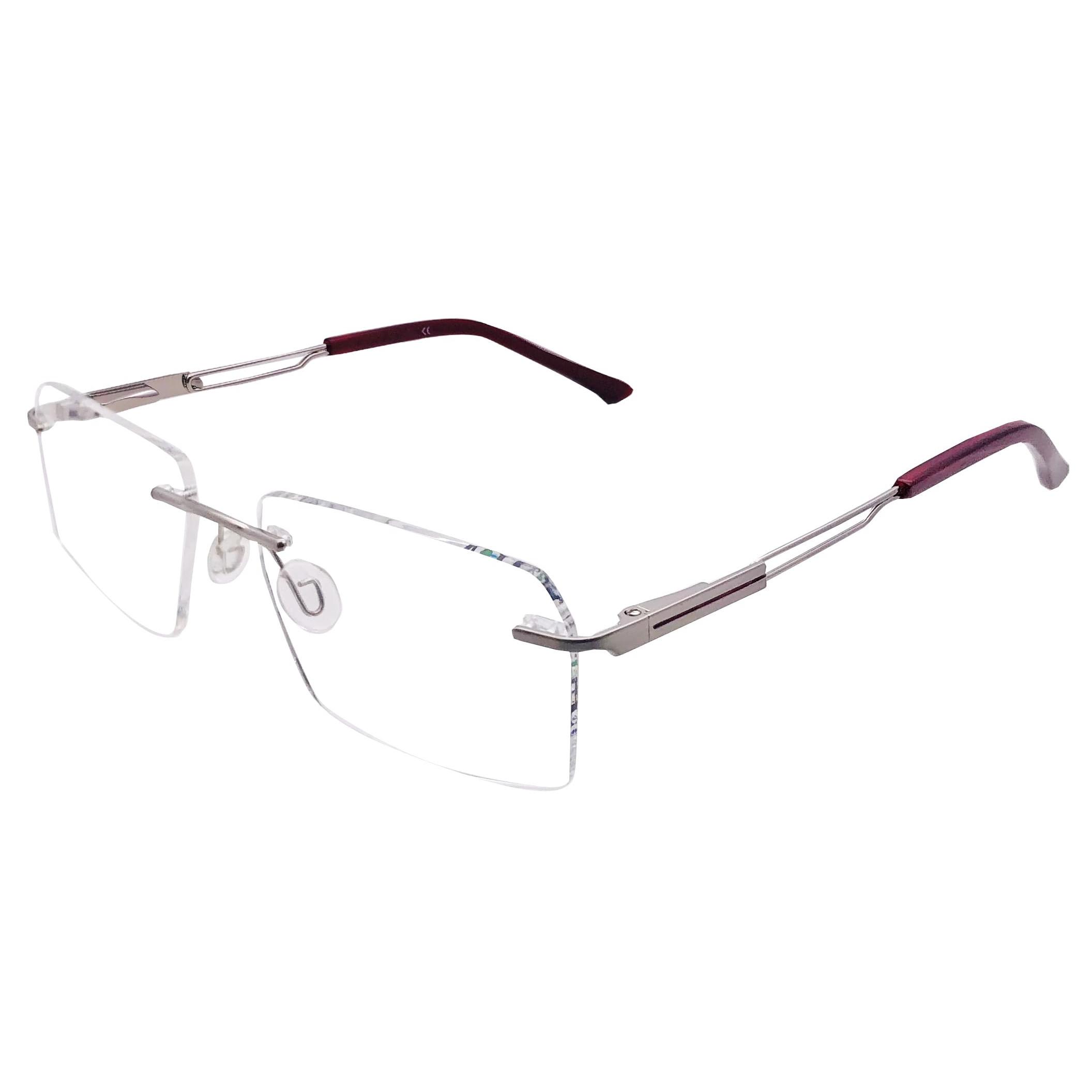 RSINC RimLess frame/eyeglass/Spectacle, Optical, Metal & Plastic For Men And Women, Titex Silver Red 224803 54-17-140 | IB 21 | N1 Titex
RSINC RimLess frame/eyeglass/Spectacle, Optical, Metal & Plastic For Men And Women, Titex Silver Red 224803 54-17-140 | IB 21 | N1 Titex