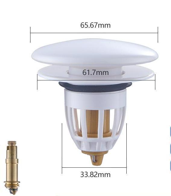 Белый керамический диспенсер для воды с прыгающим стержнем, препятствующим появлению запаха, для умывания, нажимного типа, универсальный
Белый керамический диспенсер для воды с прыгающим стержнем, препятствующим появлению запаха, для умывания, нажимного типа, универсальный