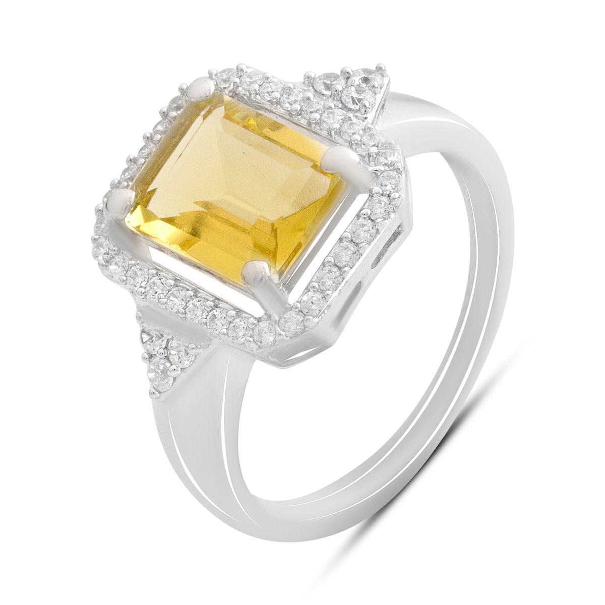 Silver ring with nano citrine, item weight 3.71 gr (2189916) 18 бурштин
Silver ring with nano citrine, item weight 3.71 gr (2189916) 18 бурштин