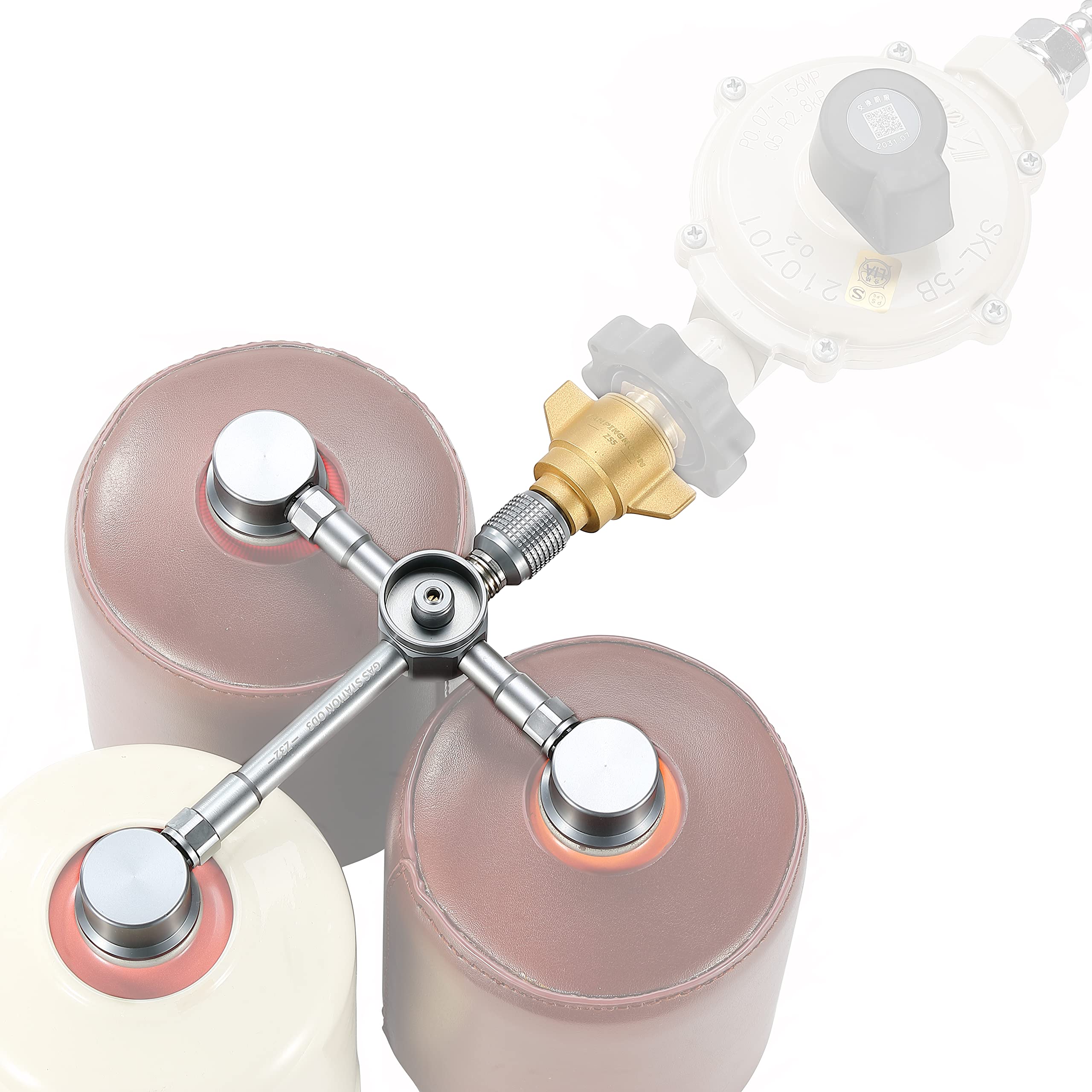 CAMPING MOON CB Can for Gas Station LP Gas Regulators, 3-Piece Connectable Gas Unit for Z32/Z55
CAMPING MOON CB Can for Gas Station LP Gas Regulators, 3-Piece Connectable Gas Unit for Z32/Z55