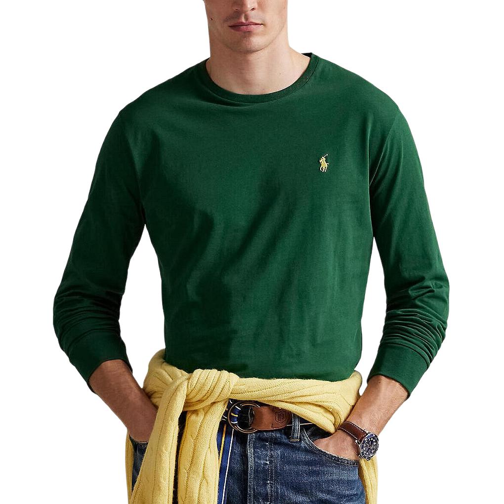 Polo Ralph Lauren Мужская хлопковая футболка с длинным рукавом и вышитым логотипом Small Pony, круглый вырез 710587355-043 S
Polo Ralph Lauren Мужская хлопковая футболка с длинным рукавом и вышитым логотипом Small Pony, круглый вырез 710587355-043 S