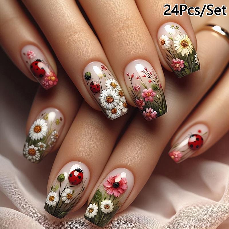 Накладные ногти средней длины, желтые, полностью покрывающие акриловые ногти с рисунком пчелы, накладные ногти, многоразовые накладные ногти
Накладные ногти средней длины, желтые, полностью покрывающие акриловые ногти с рисунком пчелы, накладные ногти, многоразовые накладные ногти