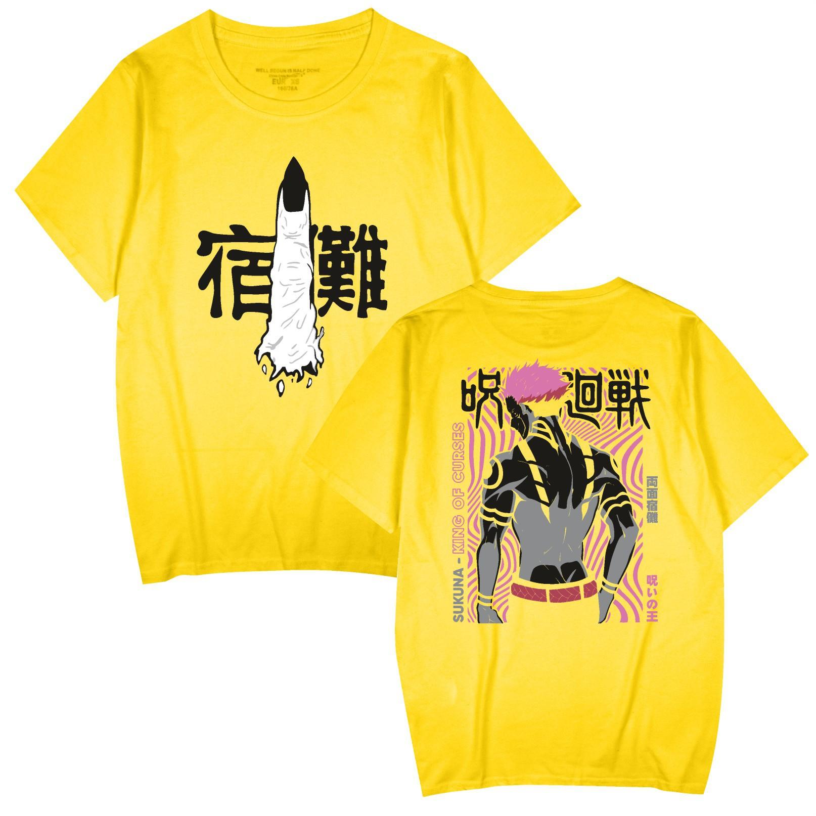 Jujutsu Kaisen Printed Men s T-shirt Unisex Casual Fashion Street Harajuku Style Short-sleeved Tops T-shirt XXS жовтий
Jujutsu Kaisen Printed Men s T-shirt Unisex Casual Fashion Street Harajuku Style Short-sleeved Tops T-shirt XXS жовтий