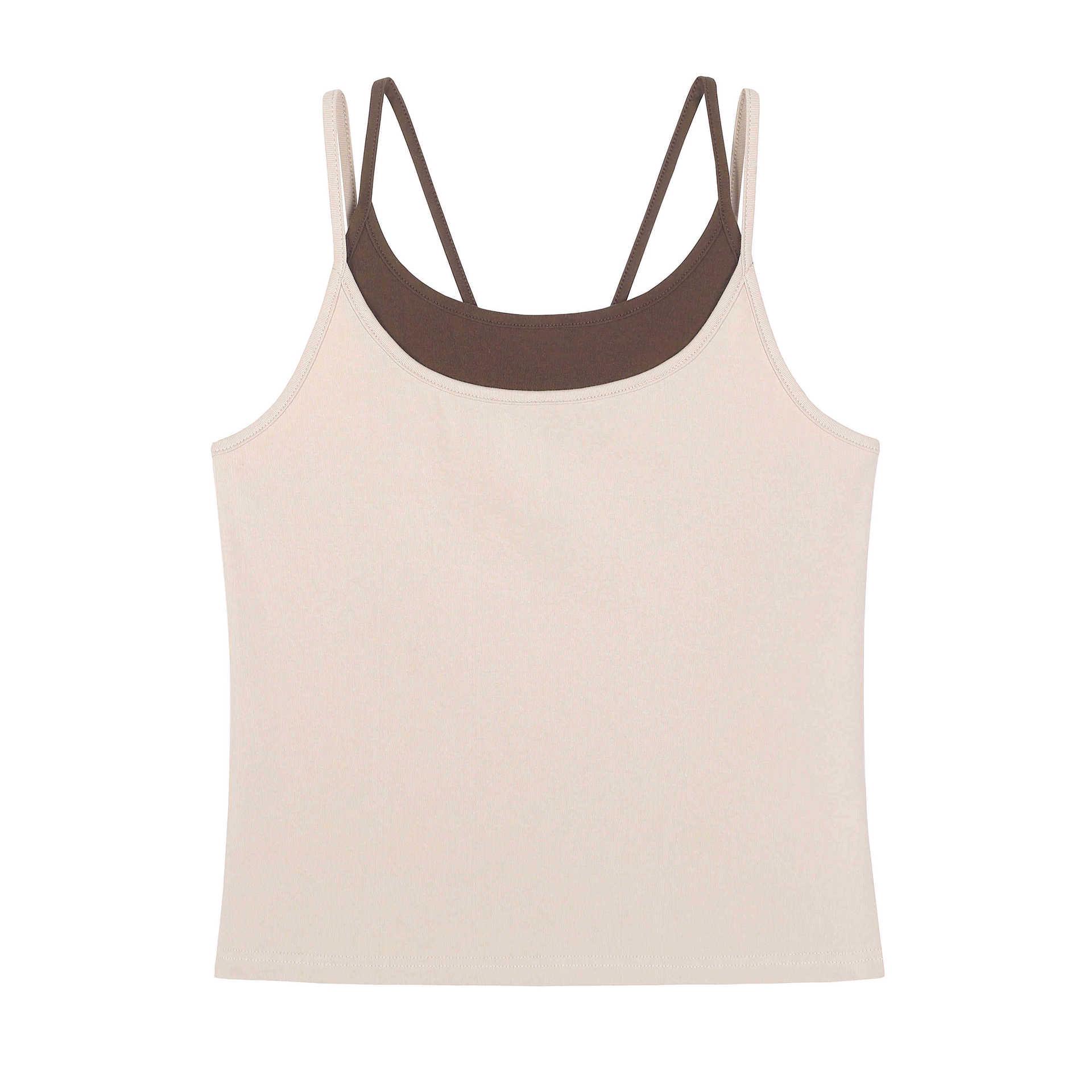 Spicy Cross-Color Suspender Top: Plus Size Slim Fit Vest for Women 5XL (200-220 kg) хаки
Spicy Cross-Color Suspender Top: Plus Size Slim Fit Vest for Women 5XL (200-220 kg) хаки
