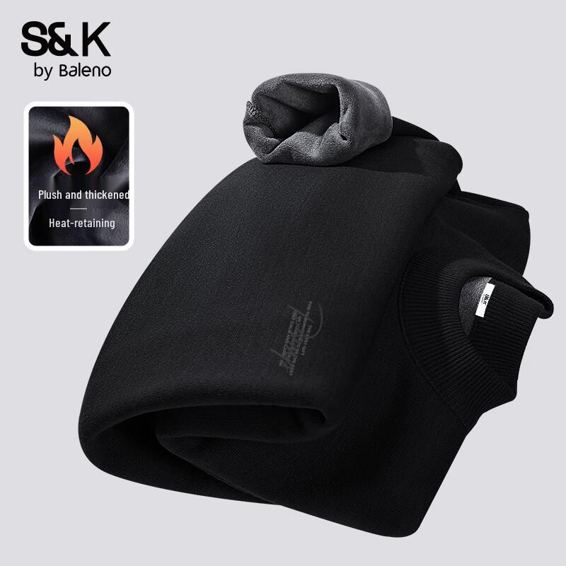 Baleno Men s S&K Series Fleece-Lined Half-High Collar Knit Pullover M
Baleno Men s S&K Series Fleece-Lined Half-High Collar Knit Pullover M