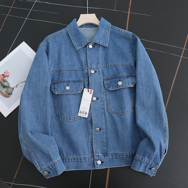 2025 Japanese Style Retro Casual Denim Jacket: Couples Loose-Fit, Double-Pocket Lapel Outerwear Small
2025 Japanese Style Retro Casual Denim Jacket: Couples Loose-Fit, Double-Pocket Lapel Outerwear Small