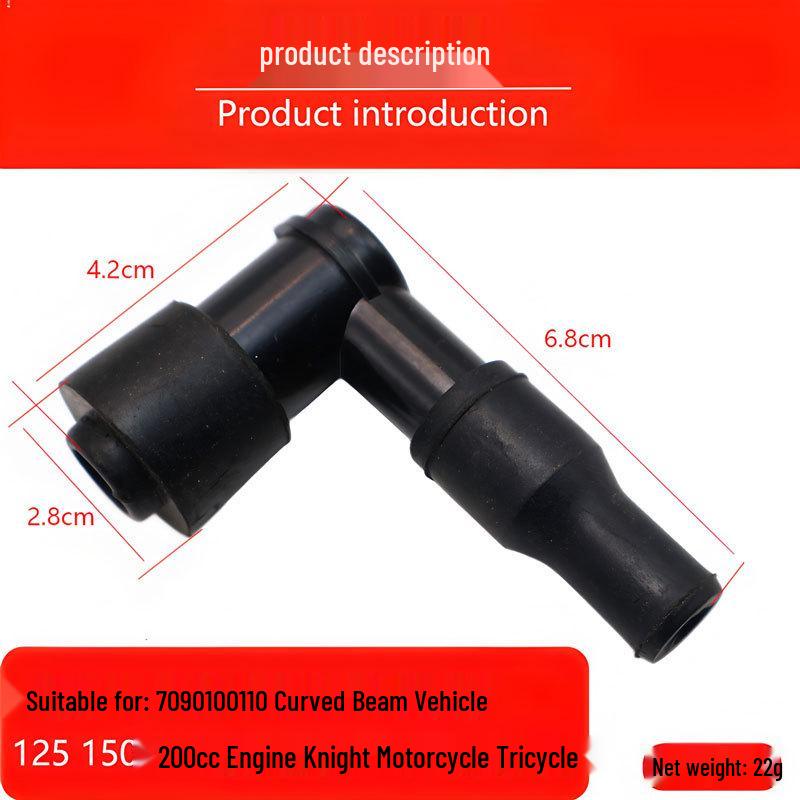 High-Voltage Spark Plug Cap for Motorcycles, Scooters, and Pit Bikes
High-Voltage Spark Plug Cap for Motorcycles, Scooters, and Pit Bikes