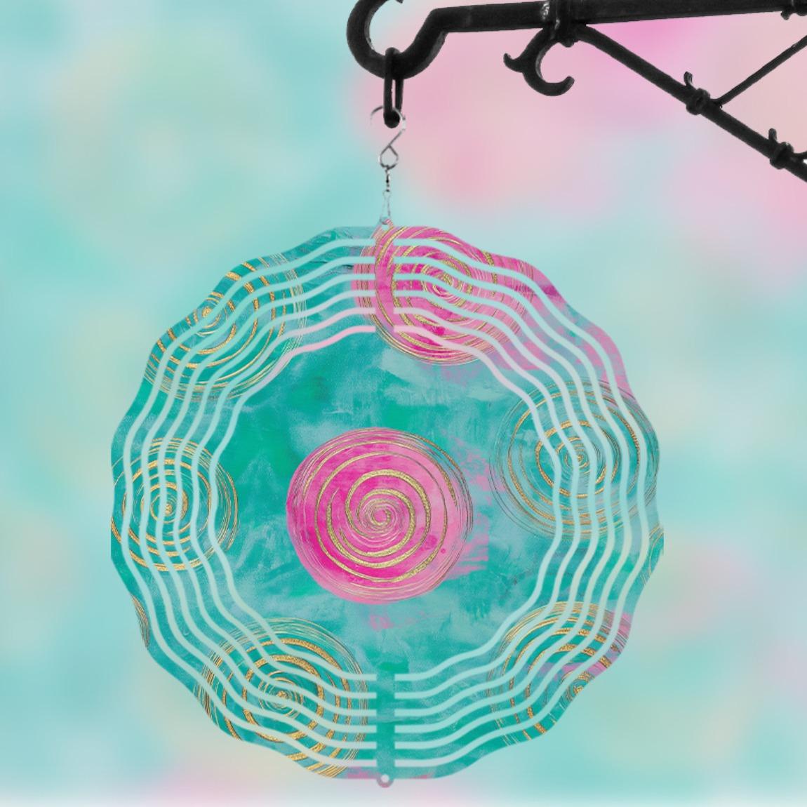 360 Degree Swivel Hook Elegant Hanging Wind Chime 25cm Vibrant Abstract Metal Outdoor Decor for Balcony Lawn Garden Perfect Gift for All Seasons 01A
360 Degree Swivel Hook Elegant Hanging Wind Chime 25cm Vibrant Abstract Metal Outdoor Decor for Balcony Lawn Garden Perfect Gift for All Seasons 01A