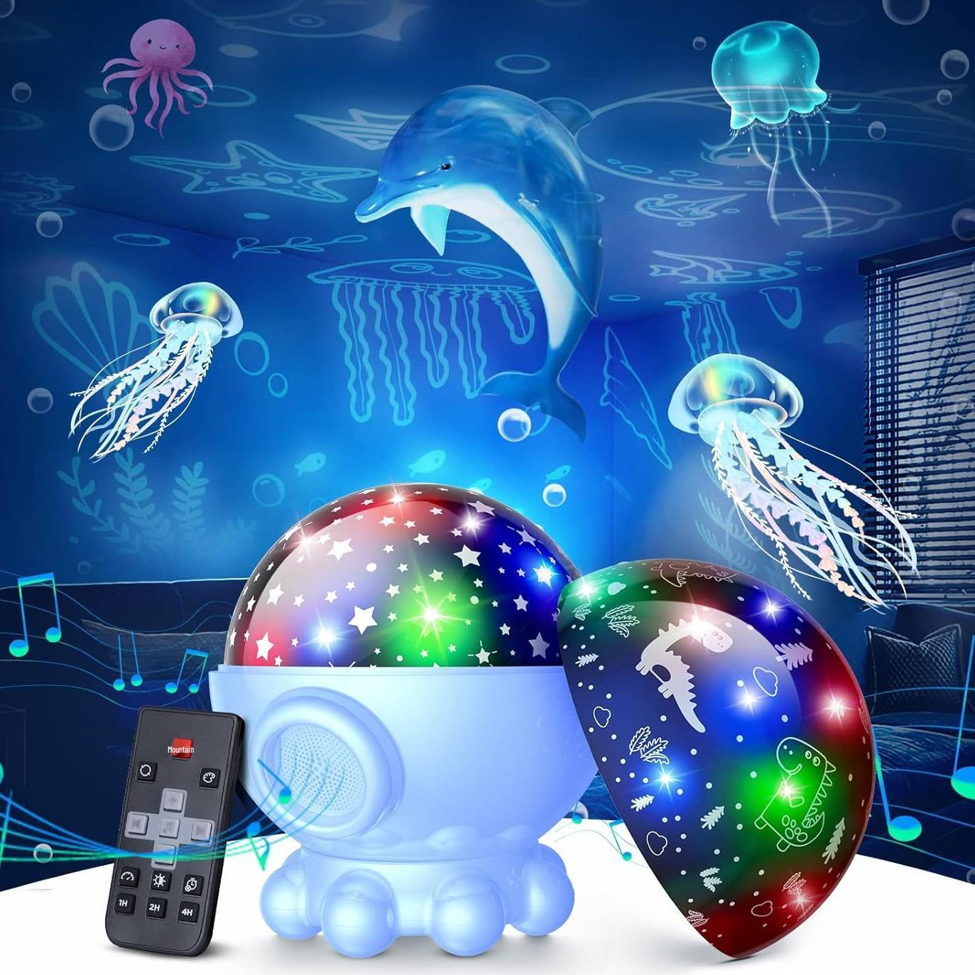 Медуза Осьминог Звездный RGB Свет: Подарок - Музыкальный проектор с пультом управления 4W
Медуза Осьминог Звездный RGB Свет: Подарок - Музыкальный проектор с пультом управления 4W