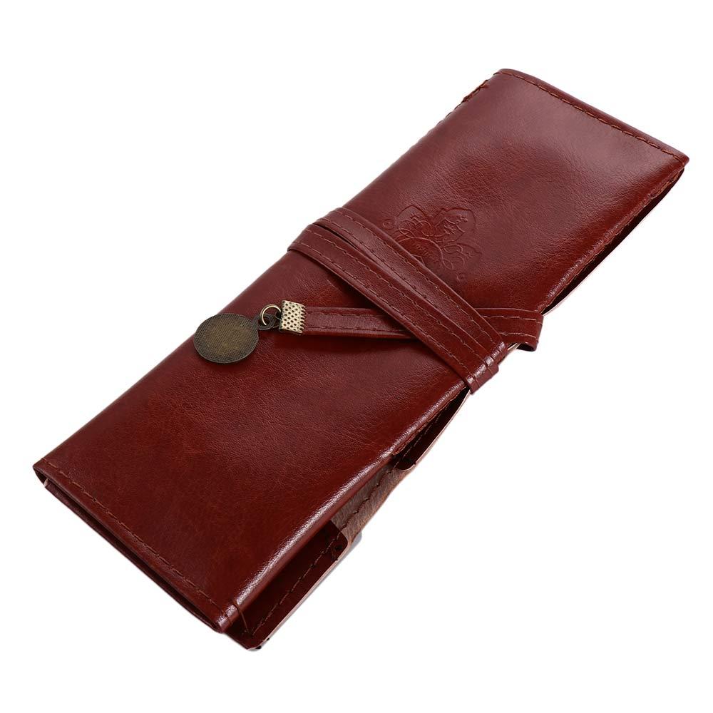 Office Stationery Makeup Brush Organizer For Girls Retro Roll Pencil Bags Roll Pen Bag Vintage Pencil Case Cosmetic Bag коричневый
Office Stationery Makeup Brush Organizer For Girls Retro Roll Pencil Bags Roll Pen Bag Vintage Pencil Case Cosmetic Bag коричневый