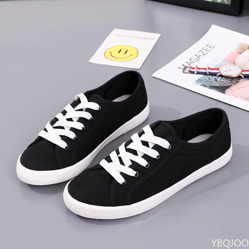 Canvas women s flat heeled white shoes versatile for spring summer lace up sports simple comfortable low cut women s shoes 40
Canvas women s flat heeled white shoes versatile for spring summer lace up sports simple comfortable low cut women s shoes 40