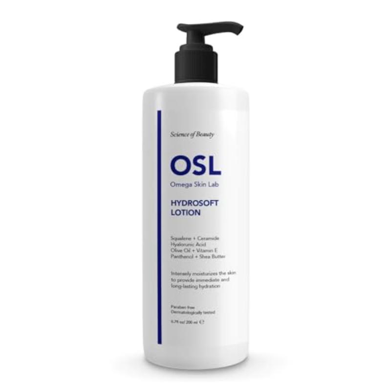 OSL Hydrosoft Lotion Питательный увлажняющий крем для лица, лосьон для тела и лица, обогащенный маслом ши, витамином Е, оливковым маслом, гиалуроновой кислотой, керамидами
OSL Hydrosoft Lotion Питательный увлажняющий крем для лица, лосьон для тела и лица, обогащенный маслом ши, витамином Е, оливковым маслом, гиалуроновой кислотой, керамидами