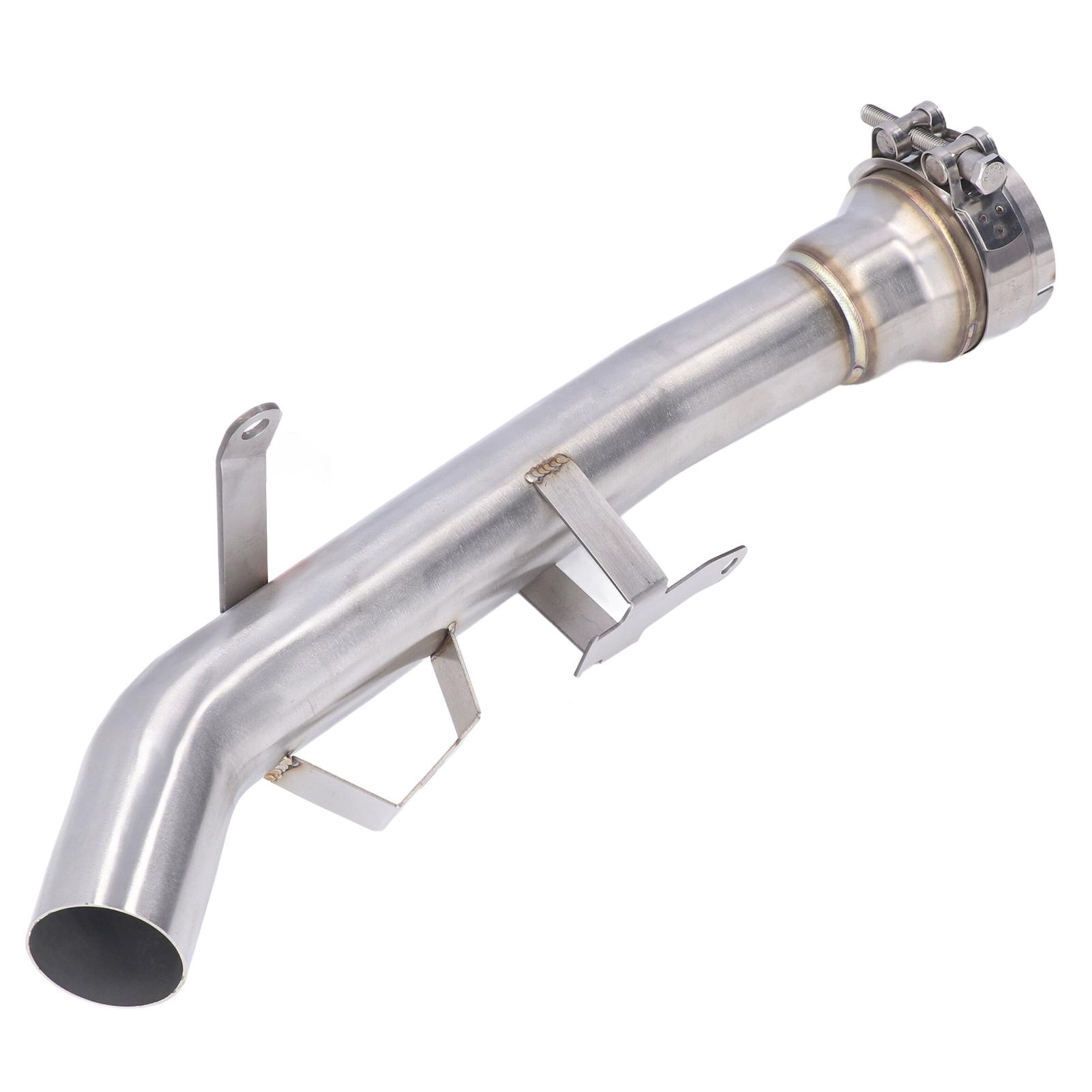 Exhaust Mid Pipe Stainless Steel Rustproof Heat Resistant Middle Link Tube Replacement for Z900 2017‑2021
Exhaust Mid Pipe Stainless Steel Rustproof Heat Resistant Middle Link Tube Replacement for Z900 2017‑2021