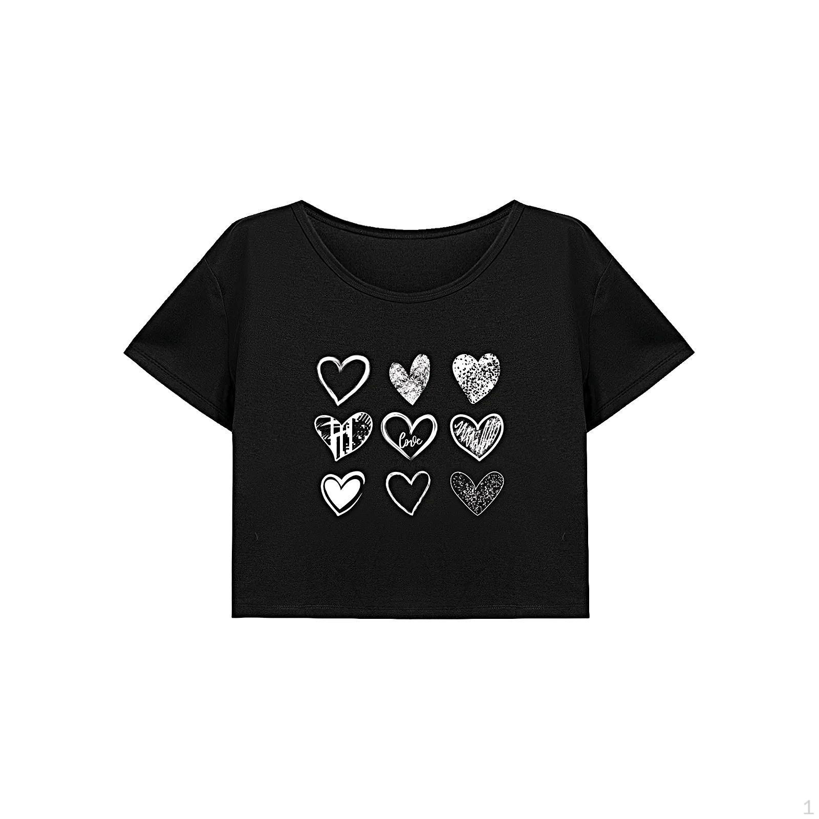 Женская повседневная укороченная мягкая футболка с круглым вырезом для путешествий, походов и покупок
Женская повседневная укороченная мягкая футболка с круглым вырезом для путешествий, походов и покупок