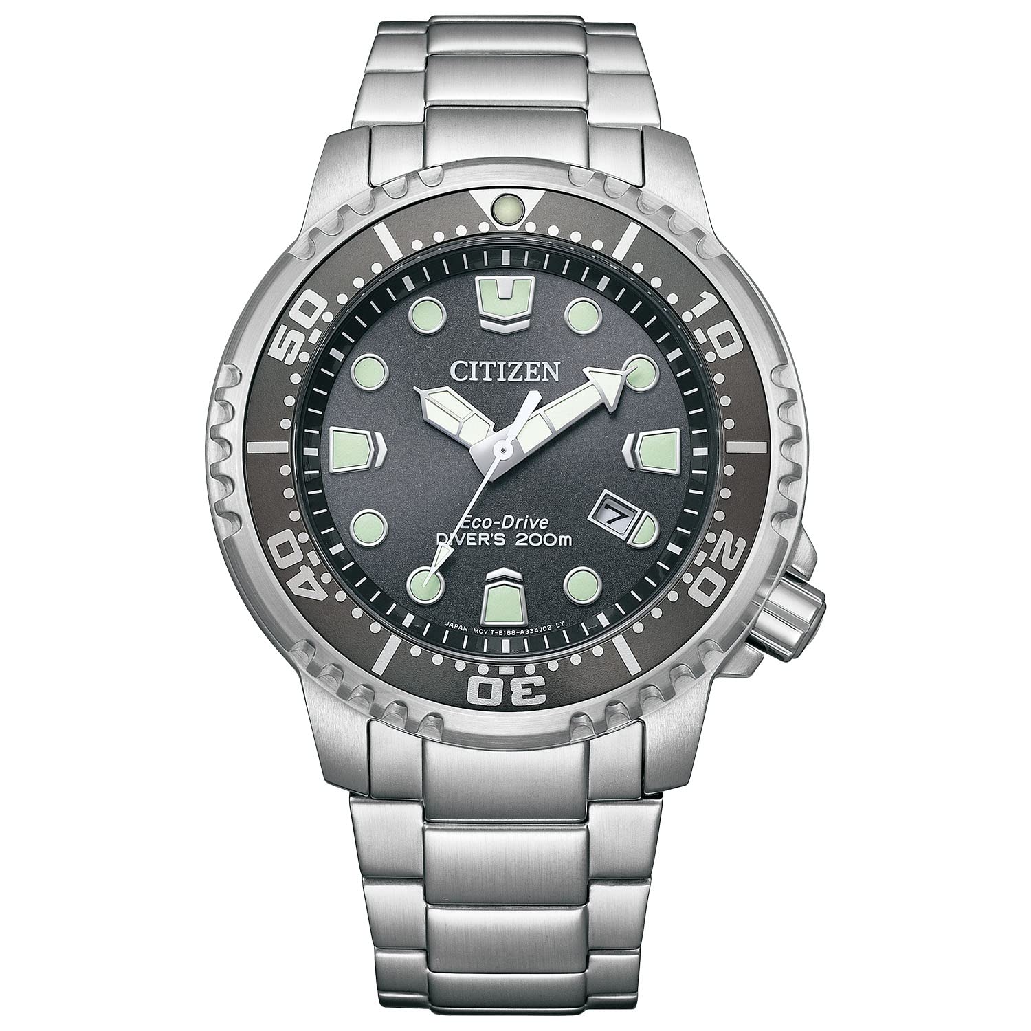 Годинник Citizen Promaster Eco-Drive Diver 200m Сірий Сріблястий BN0167-50H Чоловічий
Годинник Citizen Promaster Eco-Drive Diver 200m Сірий Сріблястий BN0167-50H Чоловічий