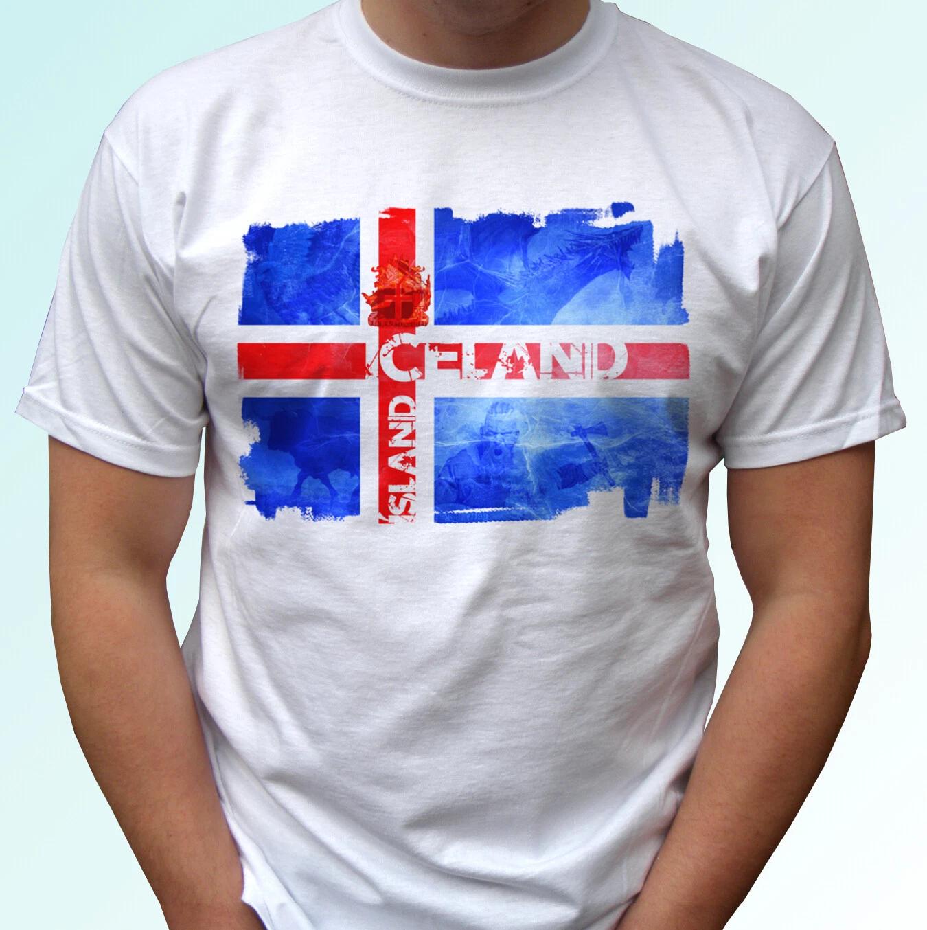 Iceland white kids boys T-Shirt top island flag gift tee design s s kids sizes 110
Iceland white kids boys T-Shirt top island flag gift tee design s s kids sizes 110