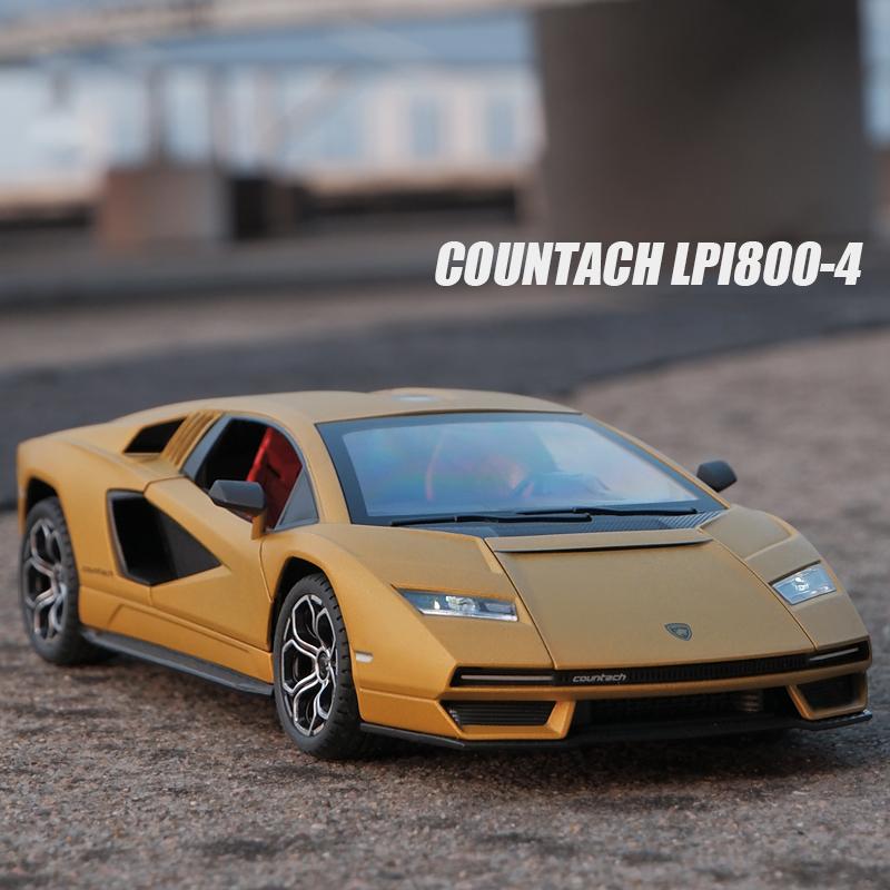1:24 Lambos Countach LPI800-4 модель суперкара из сплава, литая под давлением звук, супер гоночный подъемный хвост, горячее колесо автомобиля для детей, подарки
1:24 Lambos Countach LPI800-4 модель суперкара из сплава, литая под давлением звук, супер гоночный подъемный хвост, горячее колесо автомобиля для детей, подарки