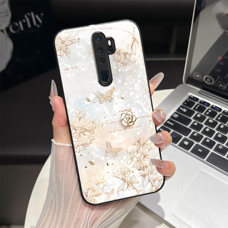 Tempered Glass Hard Phone Case For OPPO A5 A9 2020 A11 A11X Luxury Butterfly Flower Soft Silicone TPU Shockproof Cover Fundas OPPO A11
Tempered Glass Hard Phone Case For OPPO A5 A9 2020 A11 A11X Luxury Butterfly Flower Soft Silicone TPU Shockproof Cover Fundas OPPO A11
