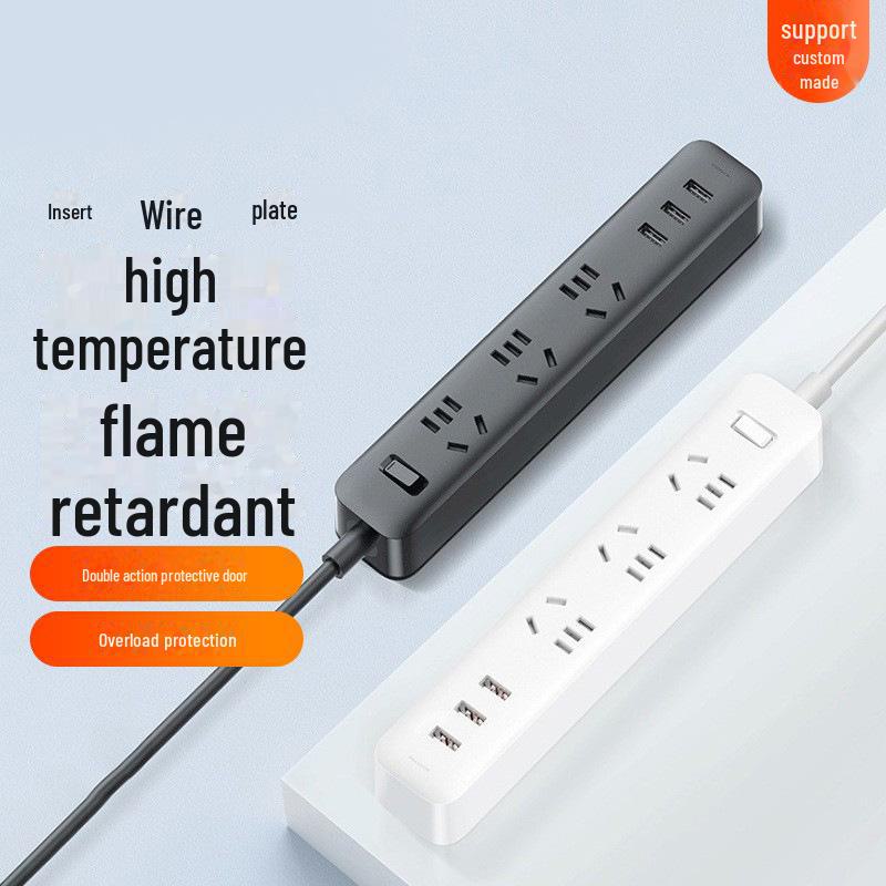 Подовжувач живлення Xiaomi Mijia: 3 гнізда, швидка зарядка 2 А, захист від перевантаження, подовжувач USB. чорний
Подовжувач живлення Xiaomi Mijia: 3 гнізда, швидка зарядка 2 А, захист від перевантаження, подовжувач USB. чорний