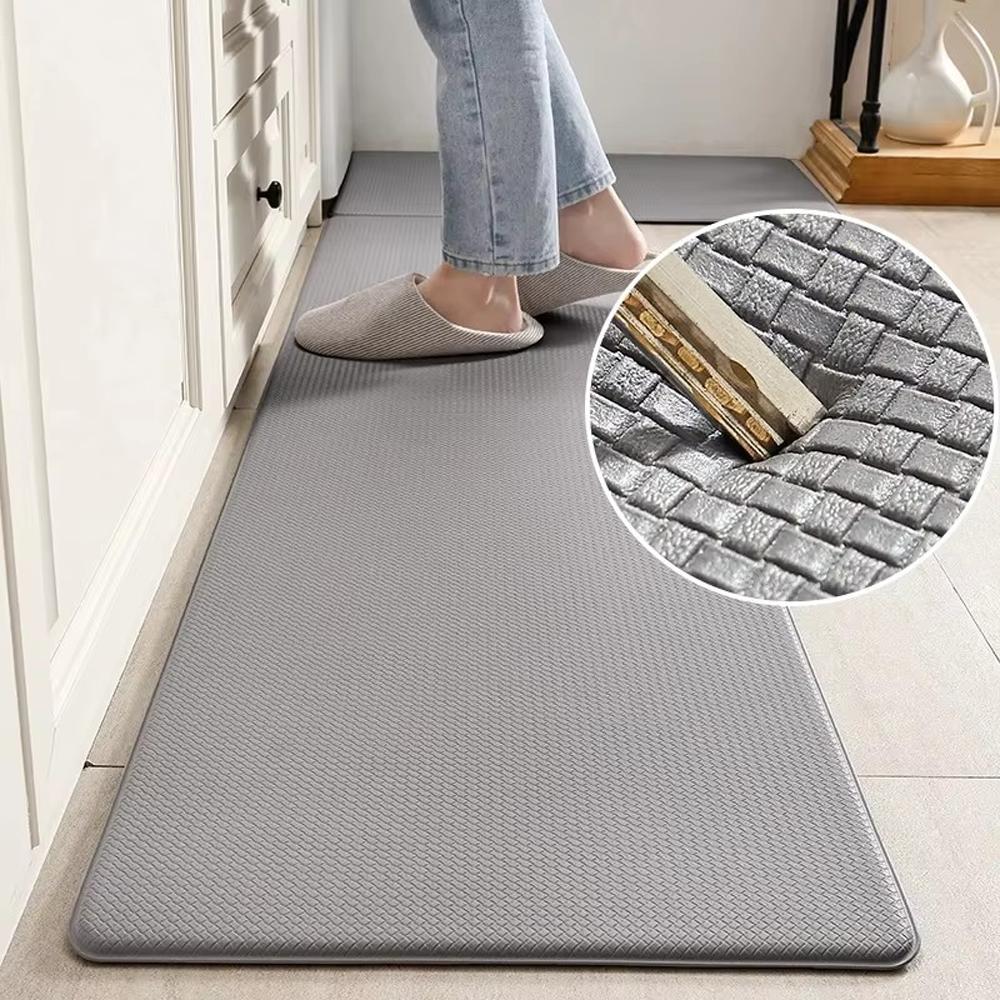Long Kitchen Mat PU Leather Floor Mats Waterproof Oil Proof Non-slip PVC Carpet Home Balcony Corridor Decor Entrance Doormat 1PC 45x75cm кавовий
Long Kitchen Mat PU Leather Floor Mats Waterproof Oil Proof Non-slip PVC Carpet Home Balcony Corridor Decor Entrance Doormat 1PC 45x75cm кавовий