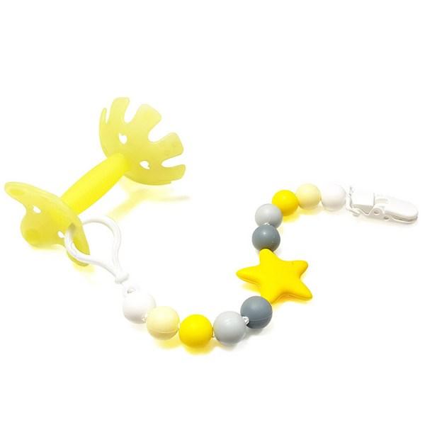 Ребро Агафры, эрекция, желтая + силиконовый держатель для пустышки, звездочка, желтая насадка, разные цвета, корейские детские товары
Ребро Агафры, эрекция, желтая + силиконовый держатель для пустышки, звездочка, желтая насадка, разные цвета, корейские детские товары