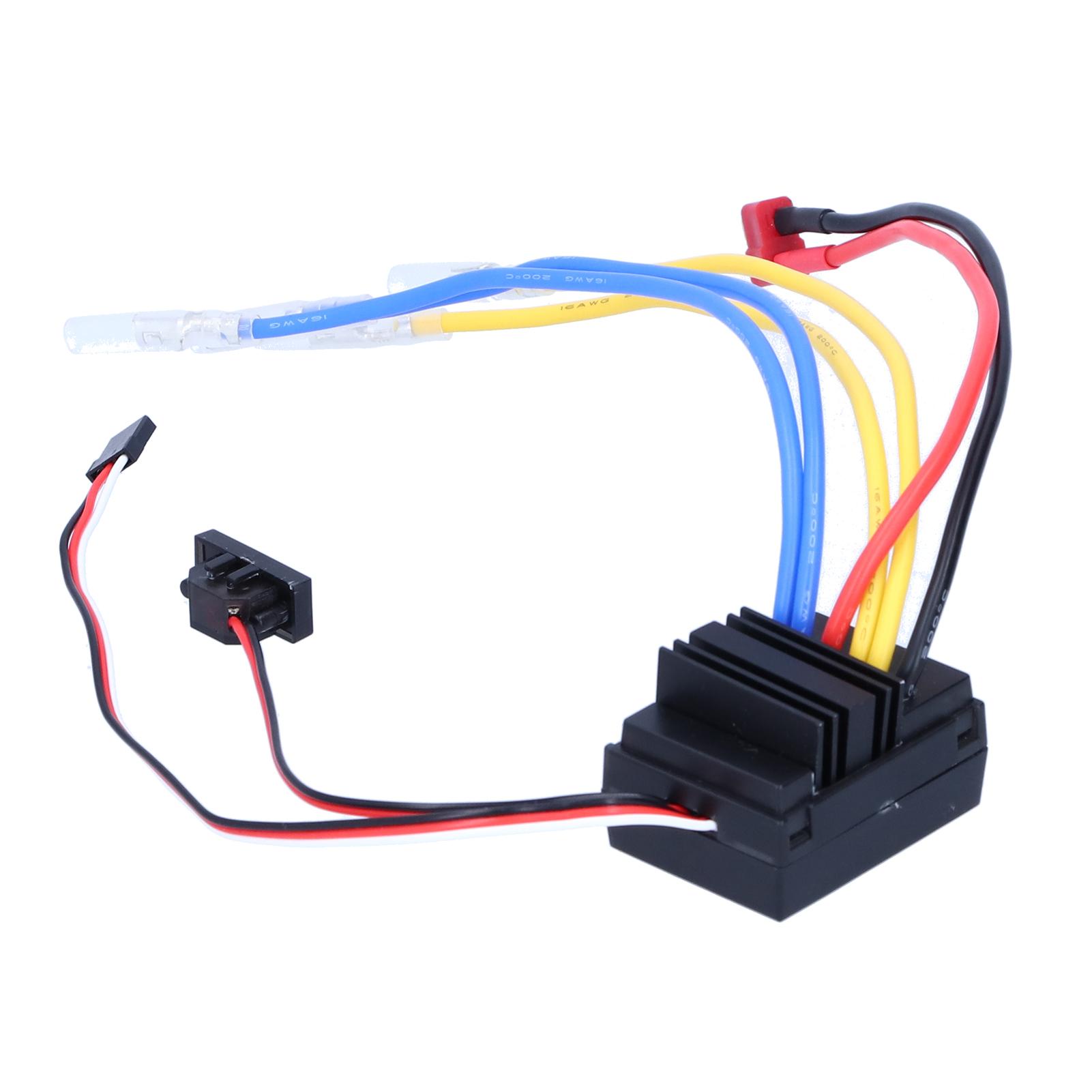 80A Brushed Waterproof ESC Replacement Electronic Speed Controller for 1/8 1/10 RC Car Model80A ESC
80A Brushed Waterproof ESC Replacement Electronic Speed Controller for 1/8 1/10 RC Car Model80A ESC