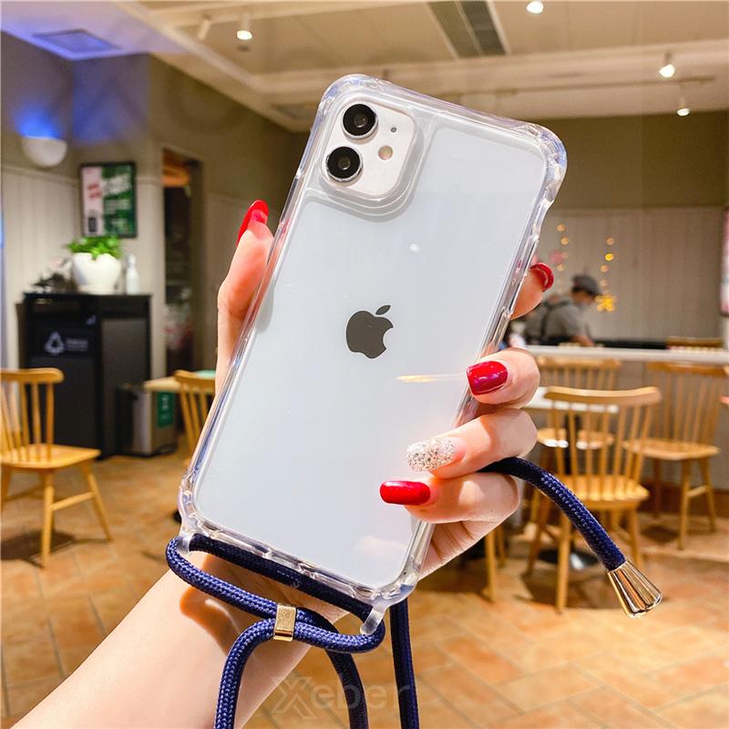 Lanyard Strap Crossbody Cord Rope Clear Case For 17 16 15 14 13 Pro Max 12 11 XR Mini 7 8 Plus Shockproof Acrylic Cover For iPhone 17 Air&Case & Strap темно-синього кольору
Lanyard Strap Crossbody Cord Rope Clear Case For 17 16 15 14 13 Pro Max 12 11 XR Mini 7 8 Plus Shockproof Acrylic Cover For iPhone 17 Air&Case & Strap темно-синього кольору