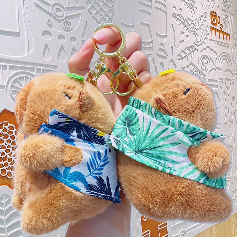 Cartoon Capybara Plush Toy Pendant Stuffed Doll Keychain Backpack Car Bag Keyring Gift синий
Cartoon Capybara Plush Toy Pendant Stuffed Doll Keychain Backpack Car Bag Keyring Gift синий
