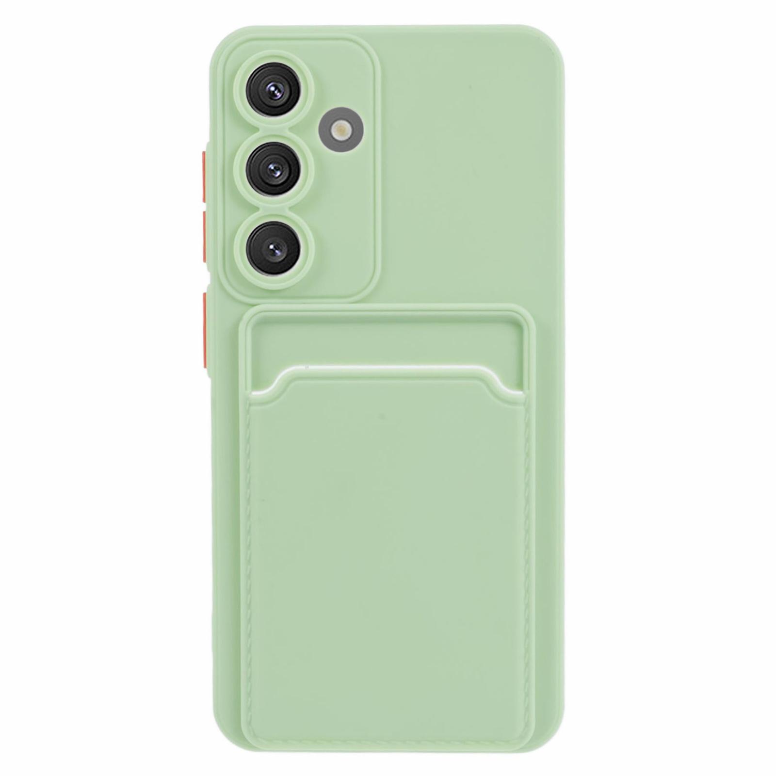 For Samsung Galaxy A05s 4G Case Card Holder Mobile Phone TPU Back Cover Matcha Green
For Samsung Galaxy A05s 4G Case Card Holder Mobile Phone TPU Back Cover Matcha Green