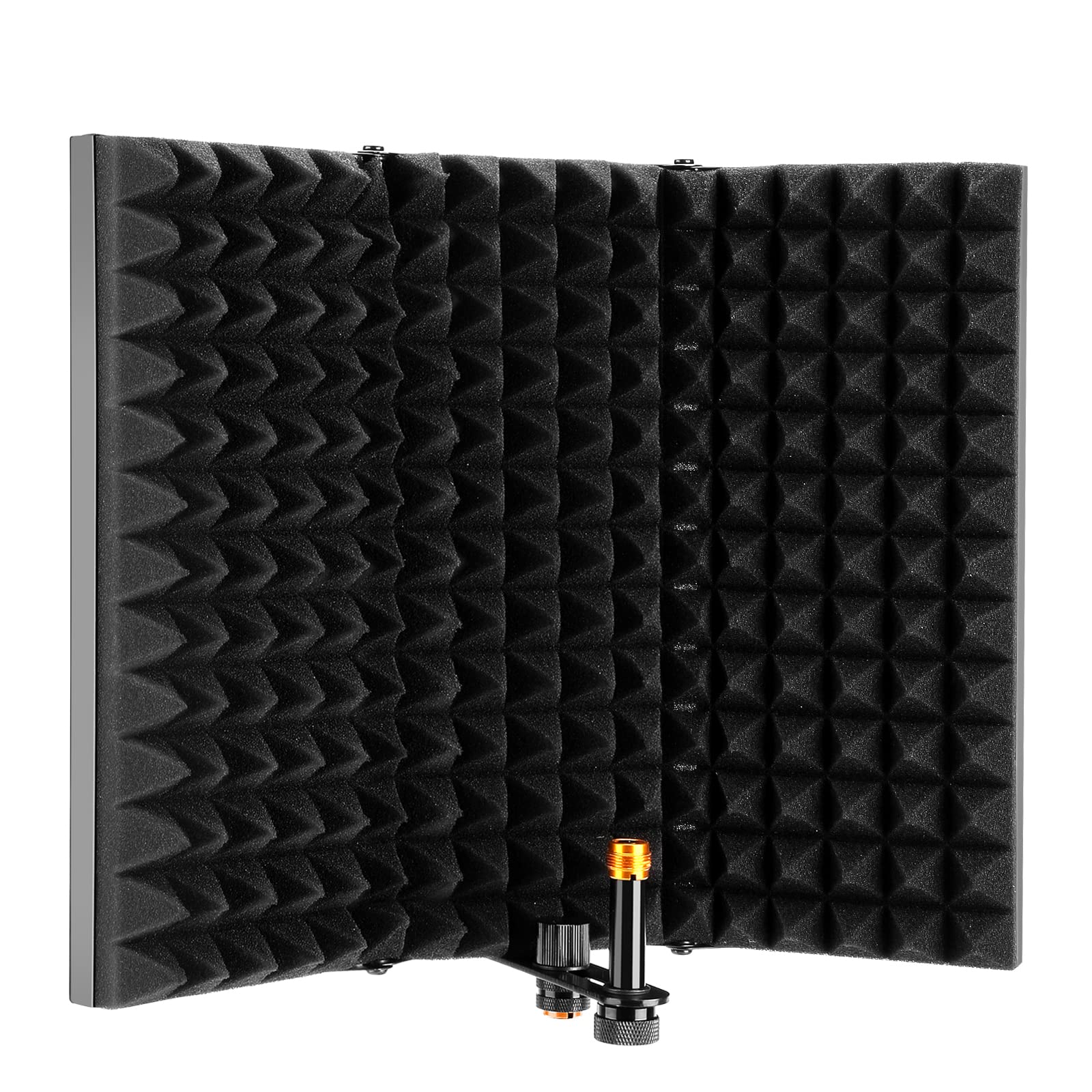 AGPTEK Microphone Isolation Shield Foldable Trifold Studio Microphone Sound Absorbing Foam Reflector Marantz Pro Vocal Recording and Broadcasting
AGPTEK Microphone Isolation Shield Foldable Trifold Studio Microphone Sound Absorbing Foam Reflector Marantz Pro Vocal Recording and Broadcasting