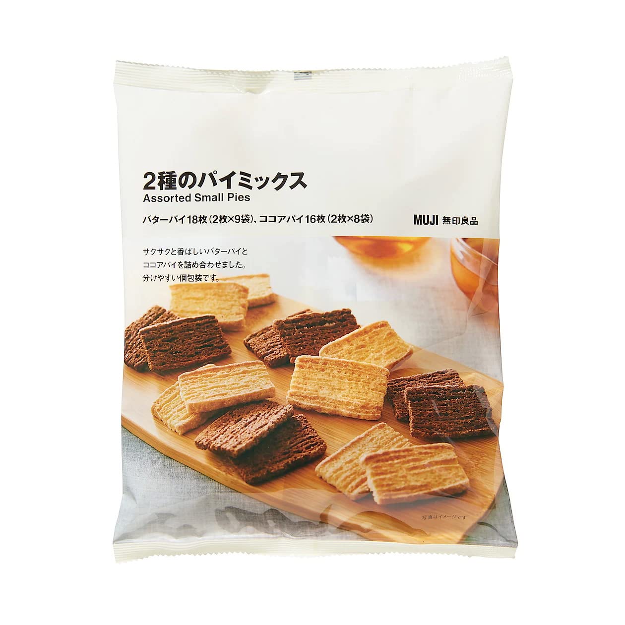 Muji 2 типа смеси для пирога Масло 18 штук Какао 16
Muji 2 типа смеси для пирога Масло 18 штук Какао 16